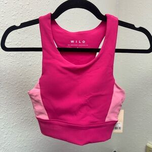 Pink Wilo CB Racer Bra